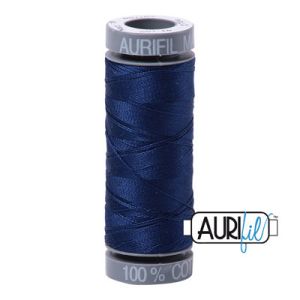 Aurifil 28 Weight Cotton Thread 2784 Dark Navy | 