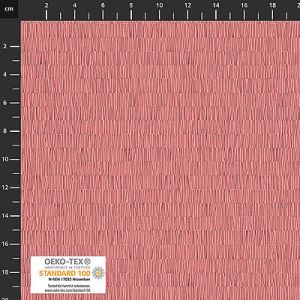 Quilters Coordinates fabric: Lines Peach (per 1/4 metre) | 