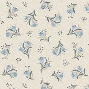 Nouveau fabric: Tipsy Tulips, Beige | 