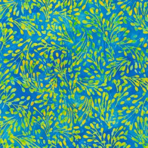 Floral Fantasy Batik: Berry Spray Breeze (per 1/4 metre) | 