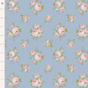 Tilda Sunday Brunch fabric: Mille, Sky | 