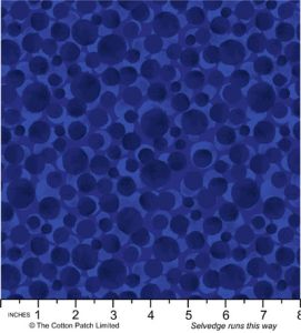 Bumbleberries fabric: Neptune Blue Lewis and Irene | 