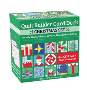 Christmas Quilt Builder Card Deck from C&T | 