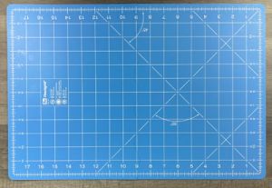 Omnigrid Foldable A3 Blue Rotary Cutting Mat | 