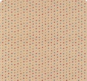 Country Browns fabric: Leaf Cream (per 1/4 metre) | 