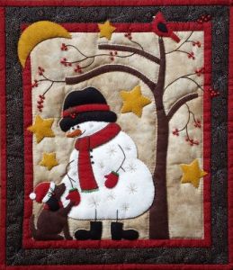 Frosty & Friend Quilt Kit Rachels of Greenfield | 