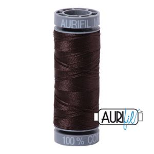 Aurifil 28 Weight Cotton Thread 1130 Very Dark Bark | 