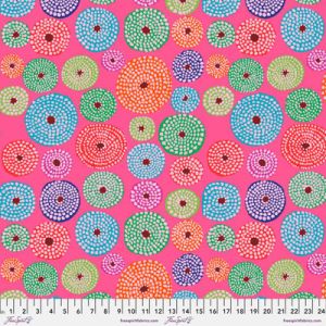 Kaffe Fassett Fabric Disks Pink (per 1/4 metre) | 