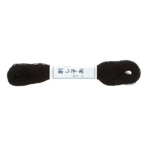 Black Sashiko Thread 20m Skein | 