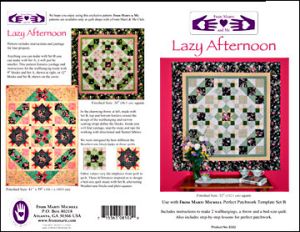 Marti and Me Club Pattern #2 Lazy Afternoon | 