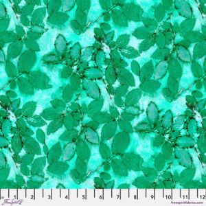 Nature's Contours Fabric: Rose Leaf Green (per 1/4 metre) | 