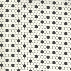 Boudoir fabric: Parlor Hexi Cloud Dancer (per 1/4 metre) | 