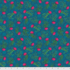 MagiCountry Fabric: Mini Aquatic Blue (per 1/4 metre) | 