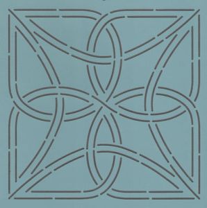 Quilt Stencil  7' Celtic Knot Block | 