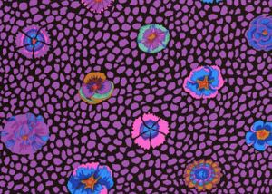 Kaffe Fassett Fabric Guinea Flower Purple (per 1/4 metre) | 