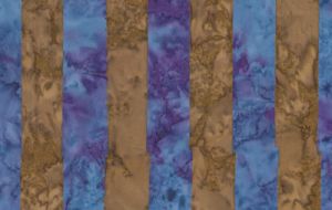 Kaffe Fassett Artisan Blue Batik Fabric: Big Stripe Batik Blue (per 1/4 metre) | 