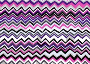 Brandon Mably Fabric Zig Zag White | 