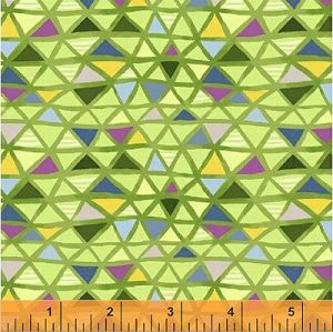 Prism Fabric: Mosaic Green (per 1/4 metre) | 