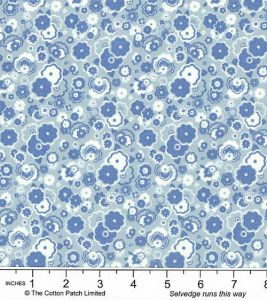 Liberty Carnaby Collection Fabric: Cosmos Cloud, Sky | 