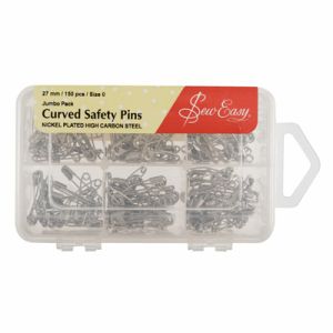 Sew Easy Curved Safety Pins Size 0 | 