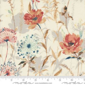 Sandalwood fabric: Meadow, Opal | 