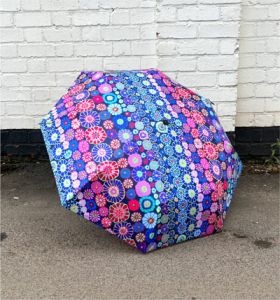 Kaffe Fassett Umbrella Row Flowers Magenta | 