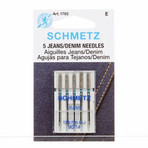 Schmetz Denim Sewing Machine Needles Size 90/14 | 