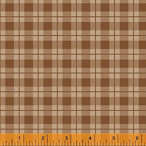 Autumn Plaids Flannels fabric: Stanley Plaid Tan (per 1/4 metre) | 