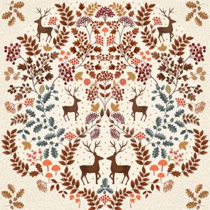 Cranbourne Chase fabric: Cranbourne Chase, 56" Quilt Panel | 