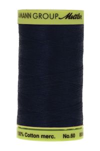 Mettler 60 Cotton Thread 800m 0825 Navy Blue | 