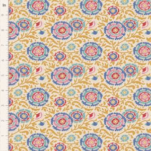 Tilda Jubilee fabric: Elodie Mustard | 