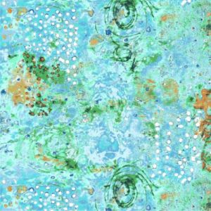 Marcia Derse Fabric: Spotted Graffiti Seaglass | 