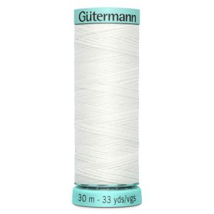 Gutermann Silk Thread 800 White 30m | 