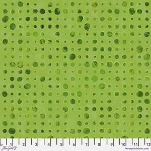 Sue Penn Textures Fabric: Pebbles Lime (per 1/4 metre) | 