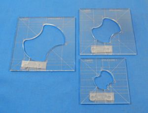 Westalee Apple Core Template Set of 3