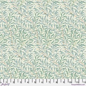 William Morris Thameside Fabric: Willow Boughs Cream (per 1/4 metre) | 