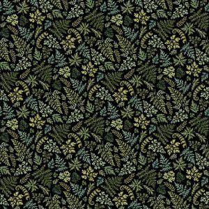 Wild Harvest fabric: Ferns, Dark | 