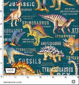 Dinosaurs Dinosaurs fabric: Dinosaur Land | 