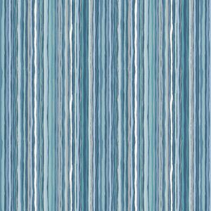 Foxwood Fabric Makower Ripple Stripe Blue | 