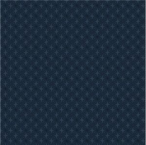 Nouveau fabric: Spinning Star, Navy | 