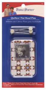 Fons & Porter Quilters Flat Head Pins | 