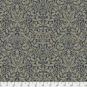 Pure Morris Mineral Fabric: Acorn Ink (per 1/4 metre) | 