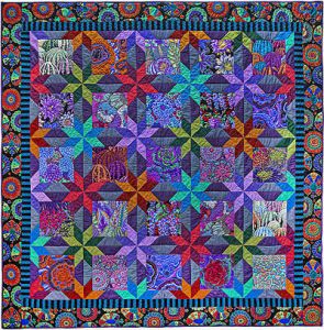 Kaffe Fassett Starry Night Quilt Kit | 