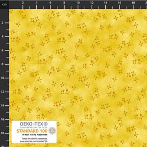 Quilters Coordinates fabric: Falling Flowers Yellow (per 1/4 metre) | 