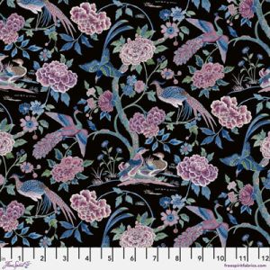 Sanderson Water Garden Fabric: Indienne Peony | 