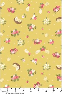 Spring Treats Fabric: Bunny Hop Yellow (per 1/4 metre) | 