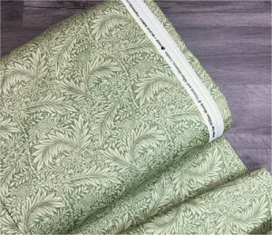 William Morris Quilt Back Fabric: Larkspur Sage 108" | 