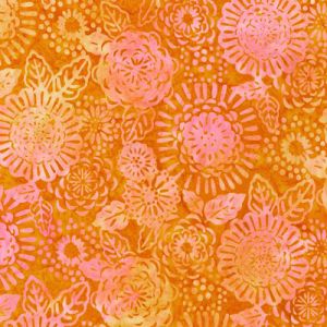 Hermosa Batik: Persimmon (per 1/4 metre) | 