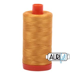 Aurifil 50/2 Orange Mustard Thread 2140 | 