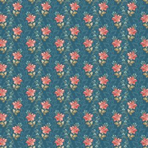 Lighthouse Blue fabric: Bayou, Lakefront | 